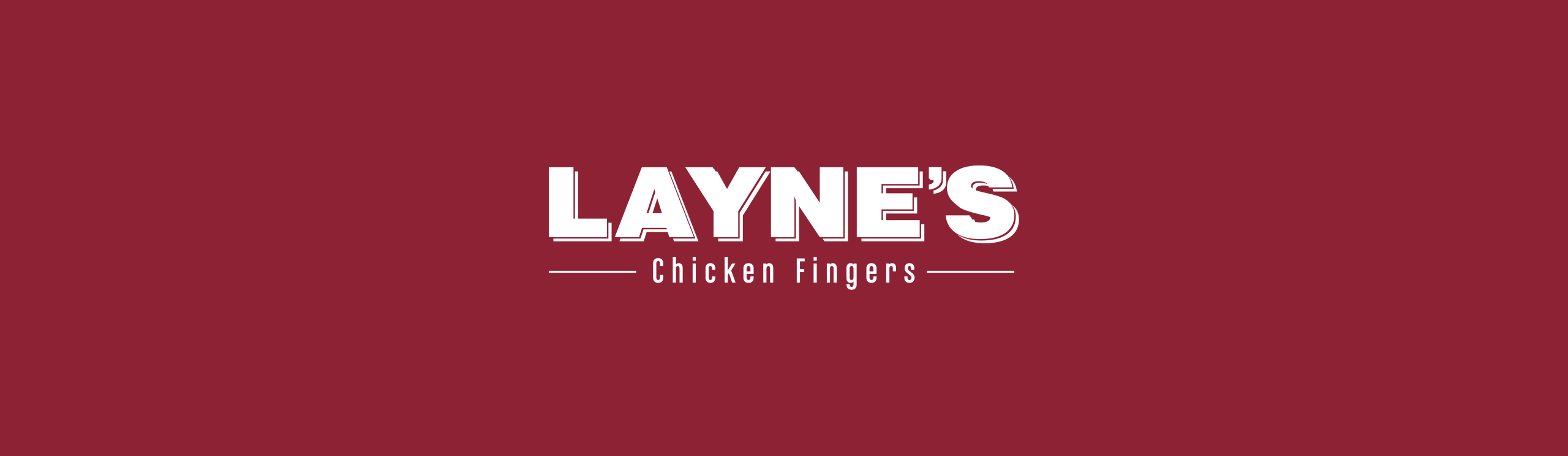 Laynes Chicken Fingers Banner